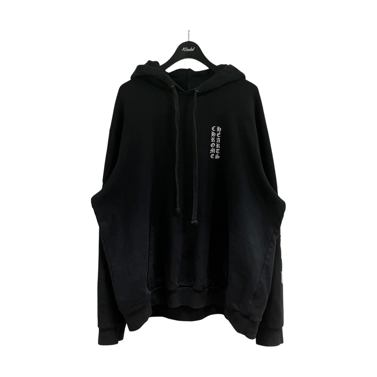 Chrome Hearts Horseshoe Print Pullover Hoodie Black