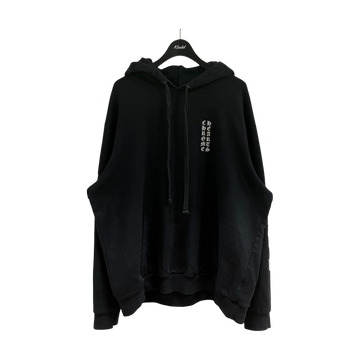 Chrome Hearts Horseshoe Print Pullover Hoodie Black