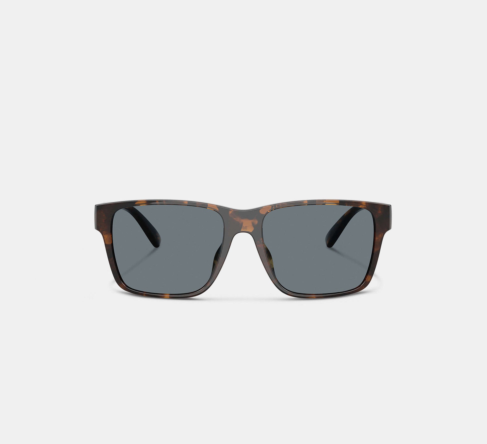 Coach Square Sunglasses Dark Tortoise in animal - Front View | Authentic Coach Luxury Accessories