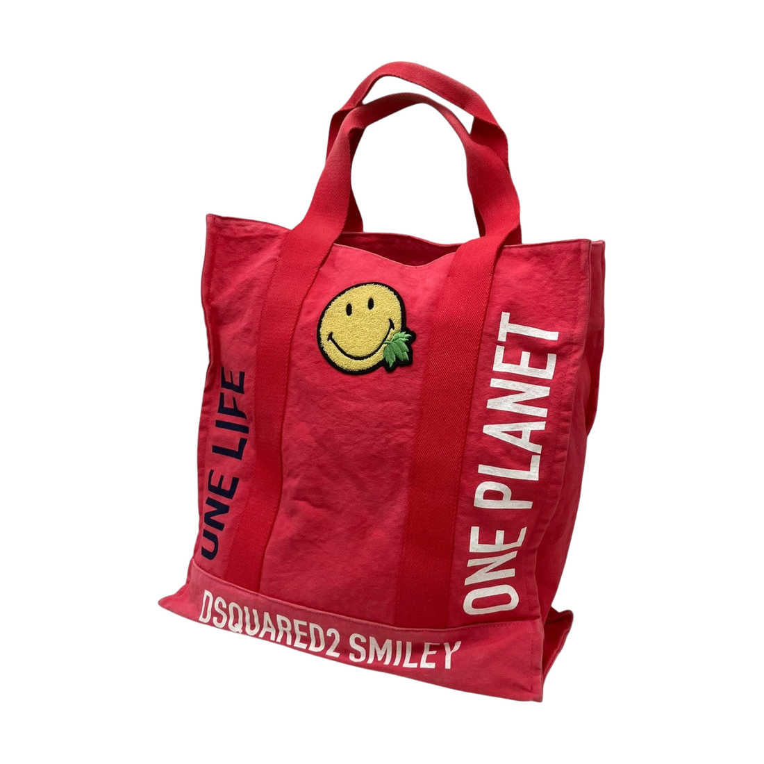 Dsquared2 One Life One Planet Tote Bag Red - Pre-owned