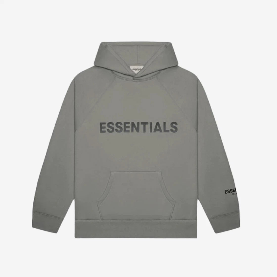 essential ss20 charcoal hoodie streetwear apparel