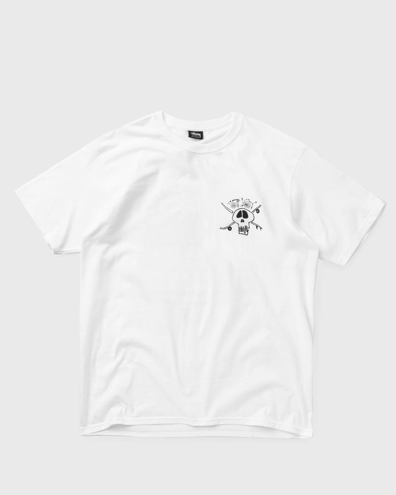Stussy Pirate Logo White T-shirt