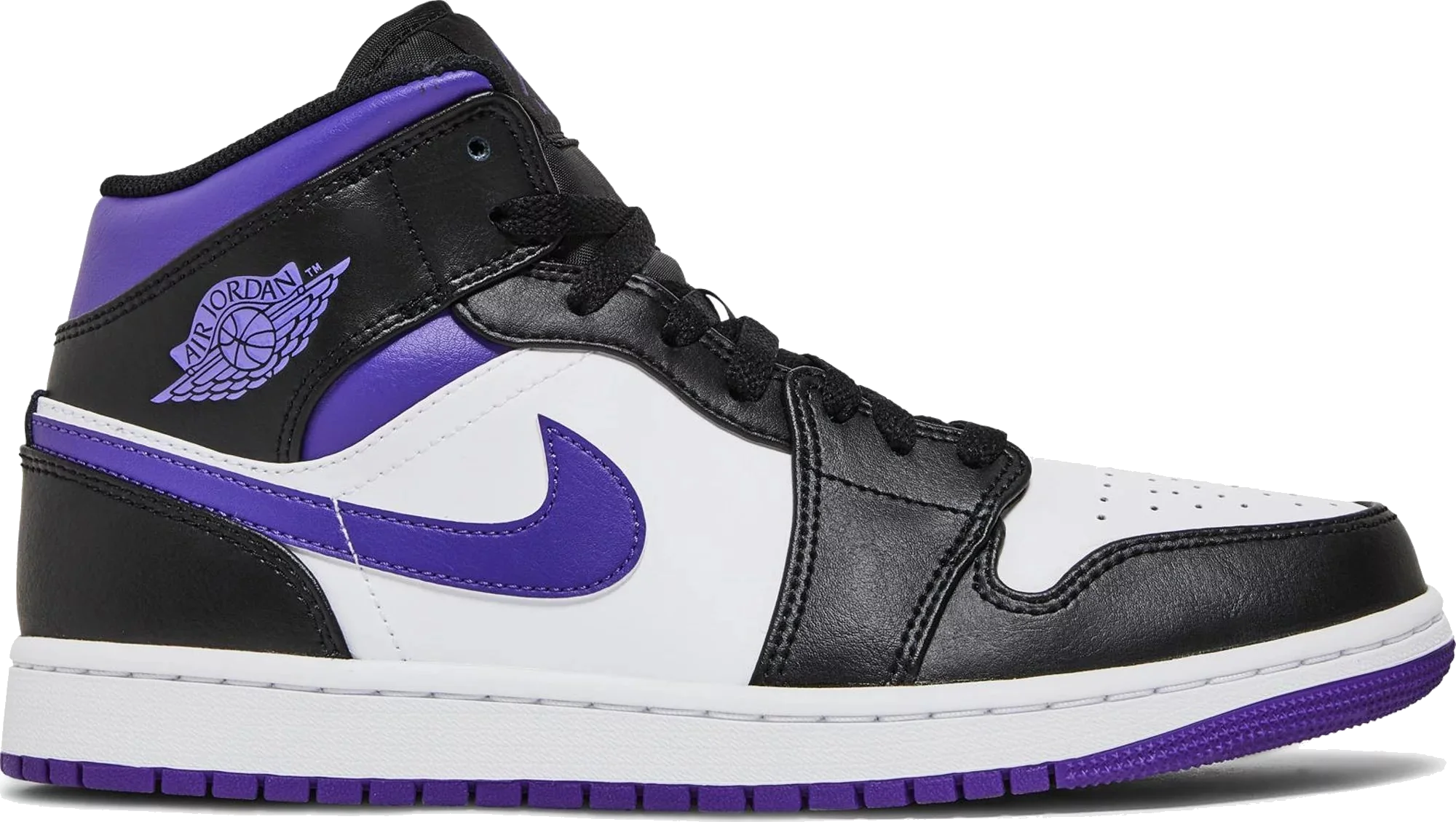 Air Jordan 1 Mid 'Court Purple'