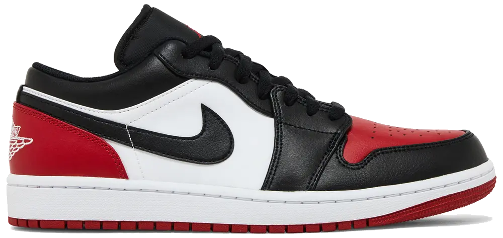 Air Jordan 1 Low 'Bred Toe 2.0'