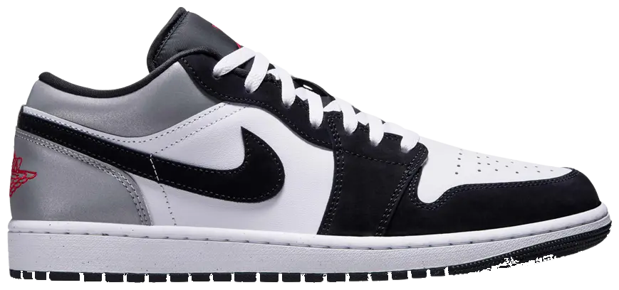 Air Jordan 1 Low SE 'White Black Matte Silver'