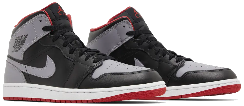 Air Jordan 1 Mid 'Bred Shadow'