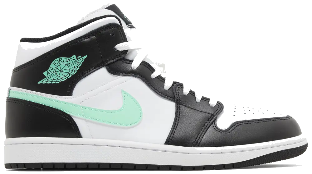 Air Jordan 1 Mid 'Green Glow'
