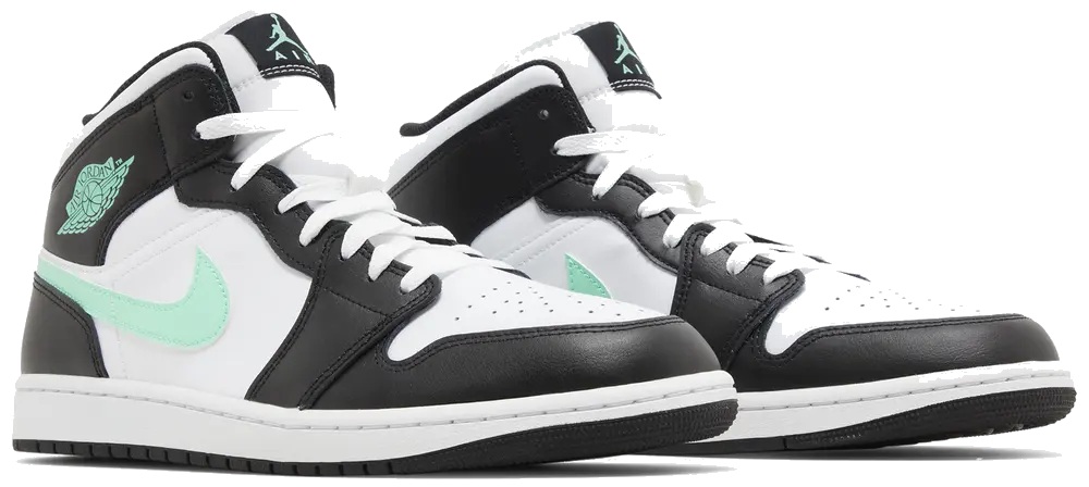 Air Jordan 1 Mid 'Green Glow'