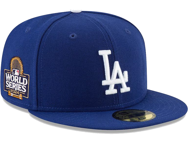 2024 World Series Dark Royal 59FIFTY Fitted Los Angeles Dodgers