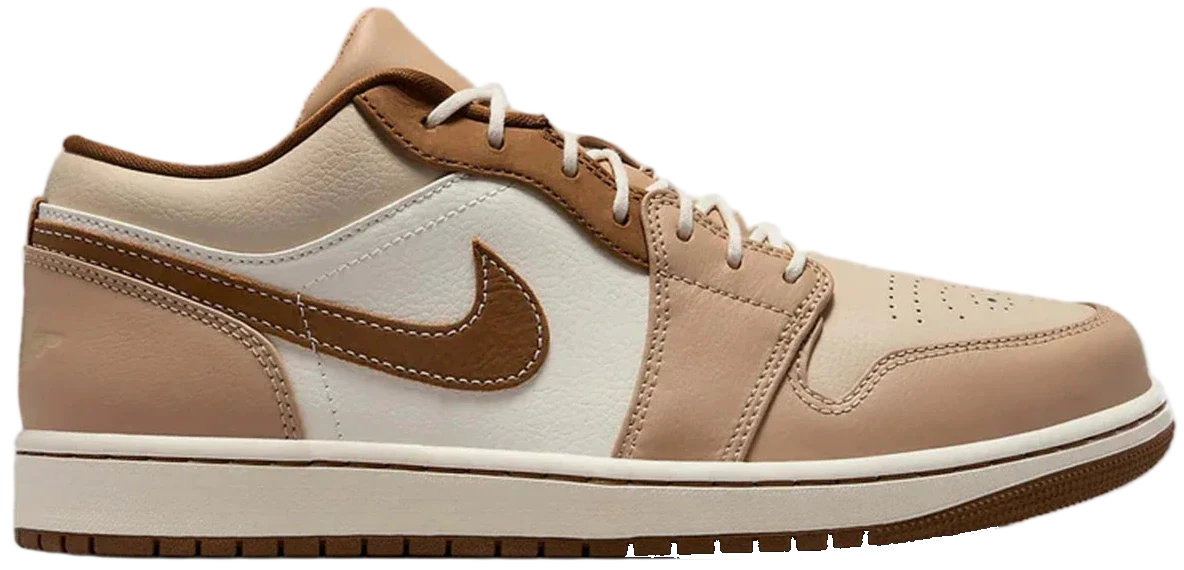 Air Jordan 1 Low Hemp Light British Tan