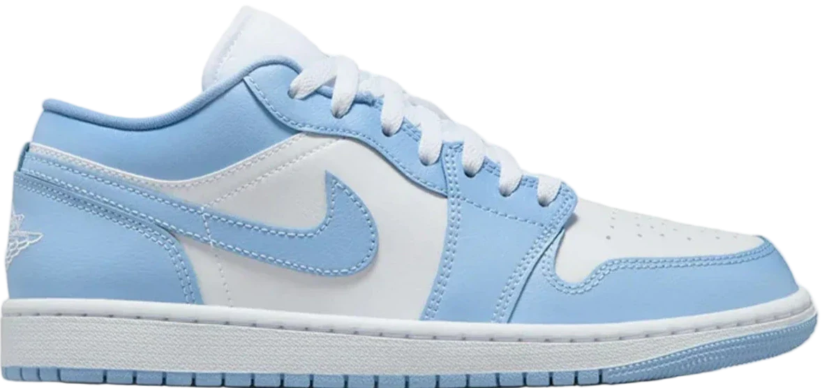Air Jordan 1 Low White Aluminum
