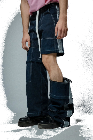 3 Way Detachable Jeans