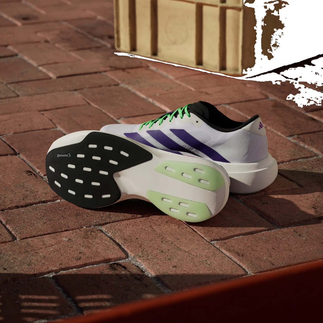 Adizero Evo SL 'Collegiate Purple / Lime Burst'