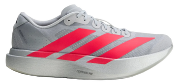 Adizero Evo SL 'Silver Metallic / Lucid Red'