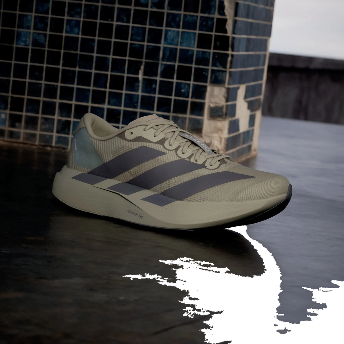 Adizero Evo SL 'Silver Pebble / Iron Metallic'
