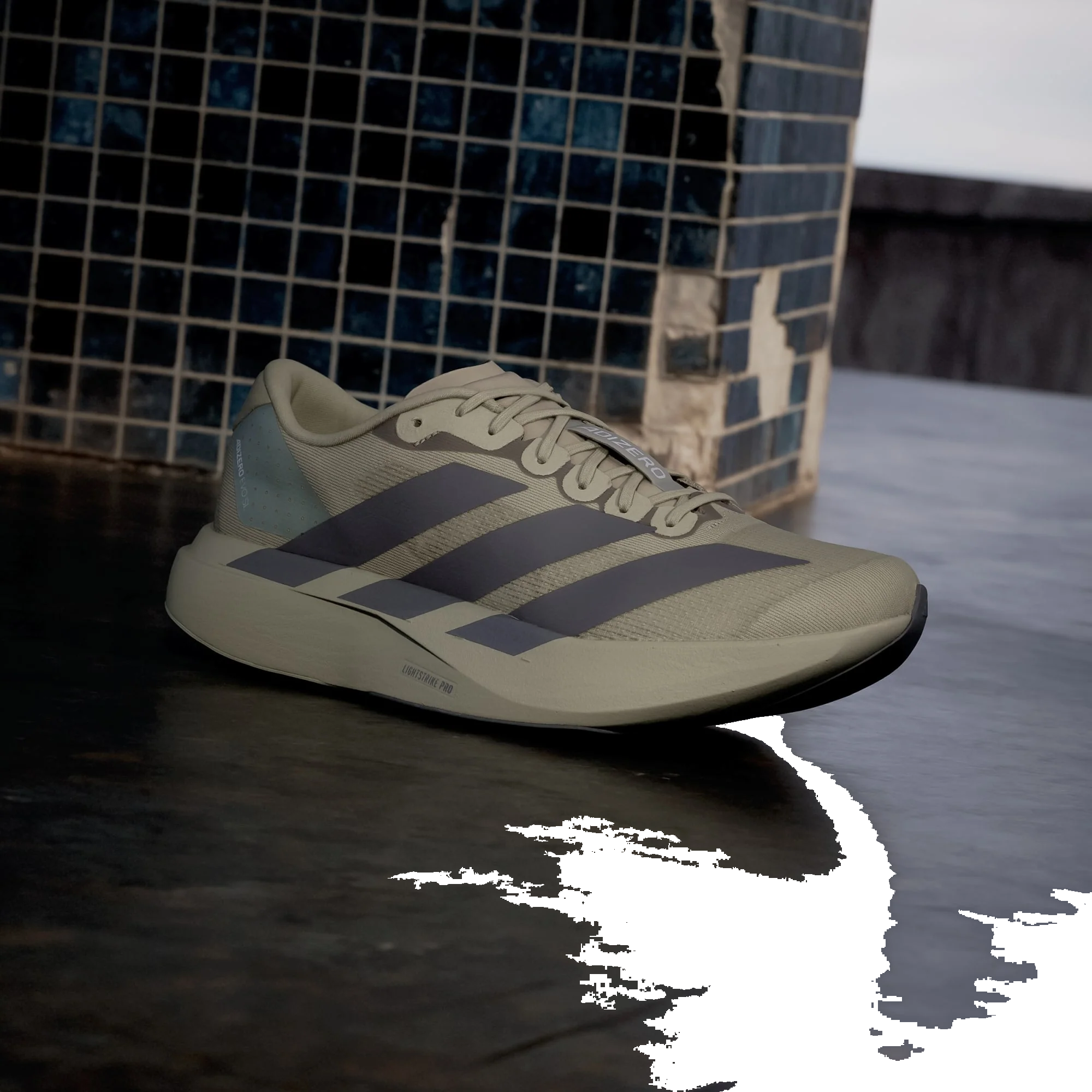 Adizero Evo SL 'Silver Pebble / Iron Metallic'
