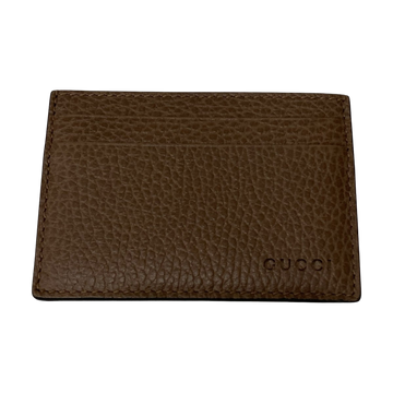 Gucci Card Case Brown - Pre-owned
