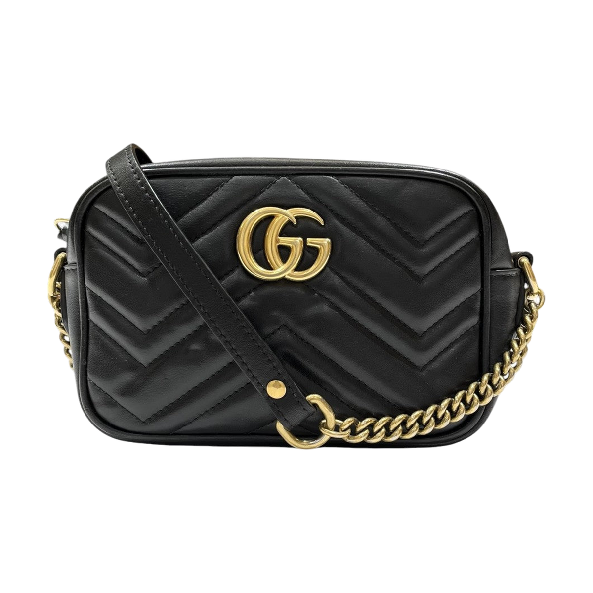 Gucci GG Marmont Mini Camera Bag Black