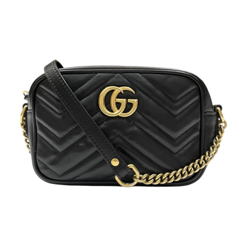 Gucci GG Marmont Mini Camera Bag Black
