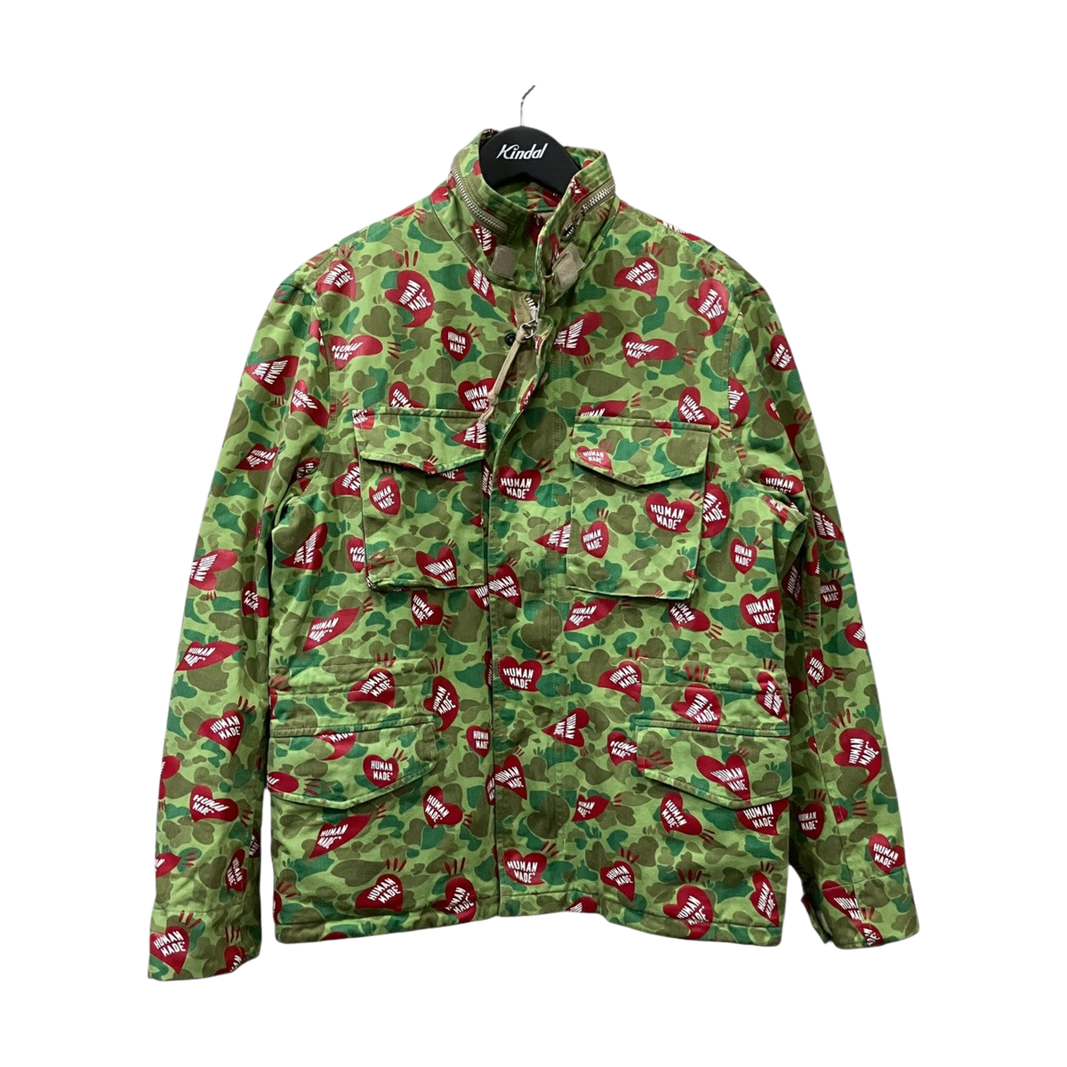 Human Made Camo Jacket Olive Red