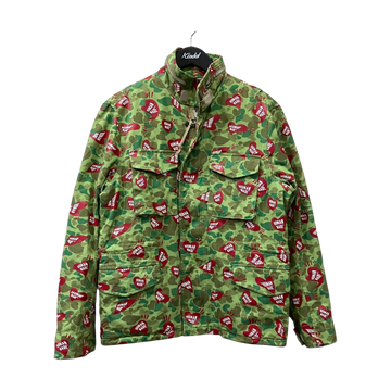 Human Made Camo Jacket Olive Red