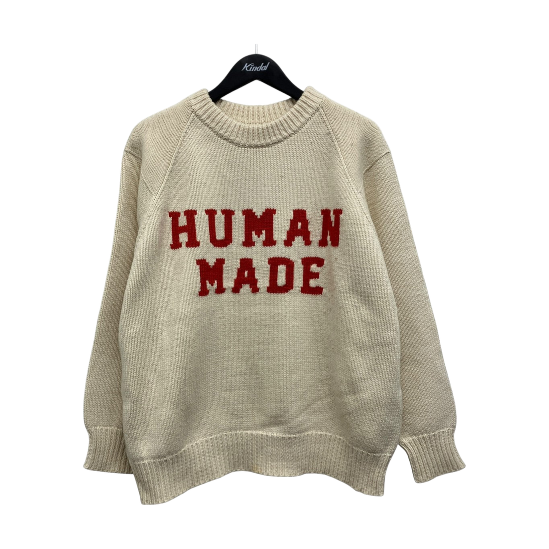 Human Made Raglan Sleeve Knit Ivory