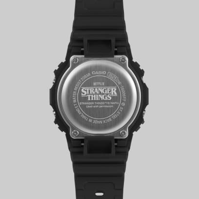 Case back of the Casio G-Shock Stranger Things DW-5600STT-1