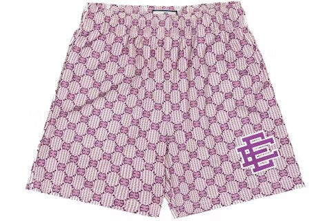 eric emanuel ee basic shorts gg purple