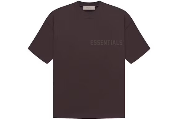 essentials ss23 tee plum