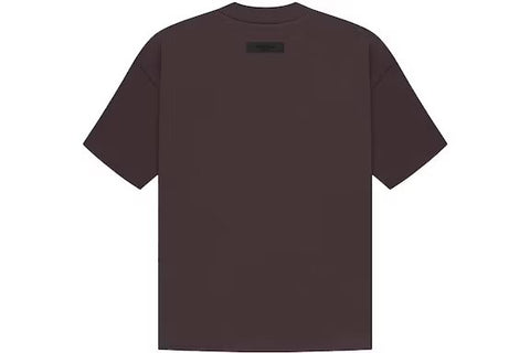 essentials ss23 tee plum