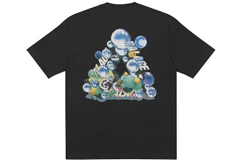 Palace Bubbling Tee Black