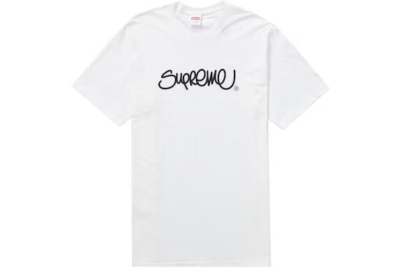 Supreme Handstyle Tee White