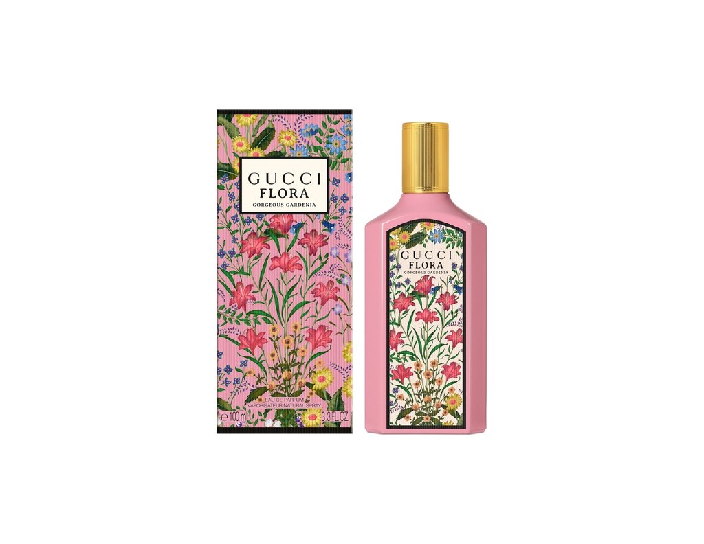 Bottle of GORGEOUS GARDENIA, 100 ml perfume by Gucci