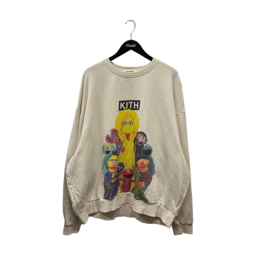Kith x Sesame Street Sweatshirt Beige