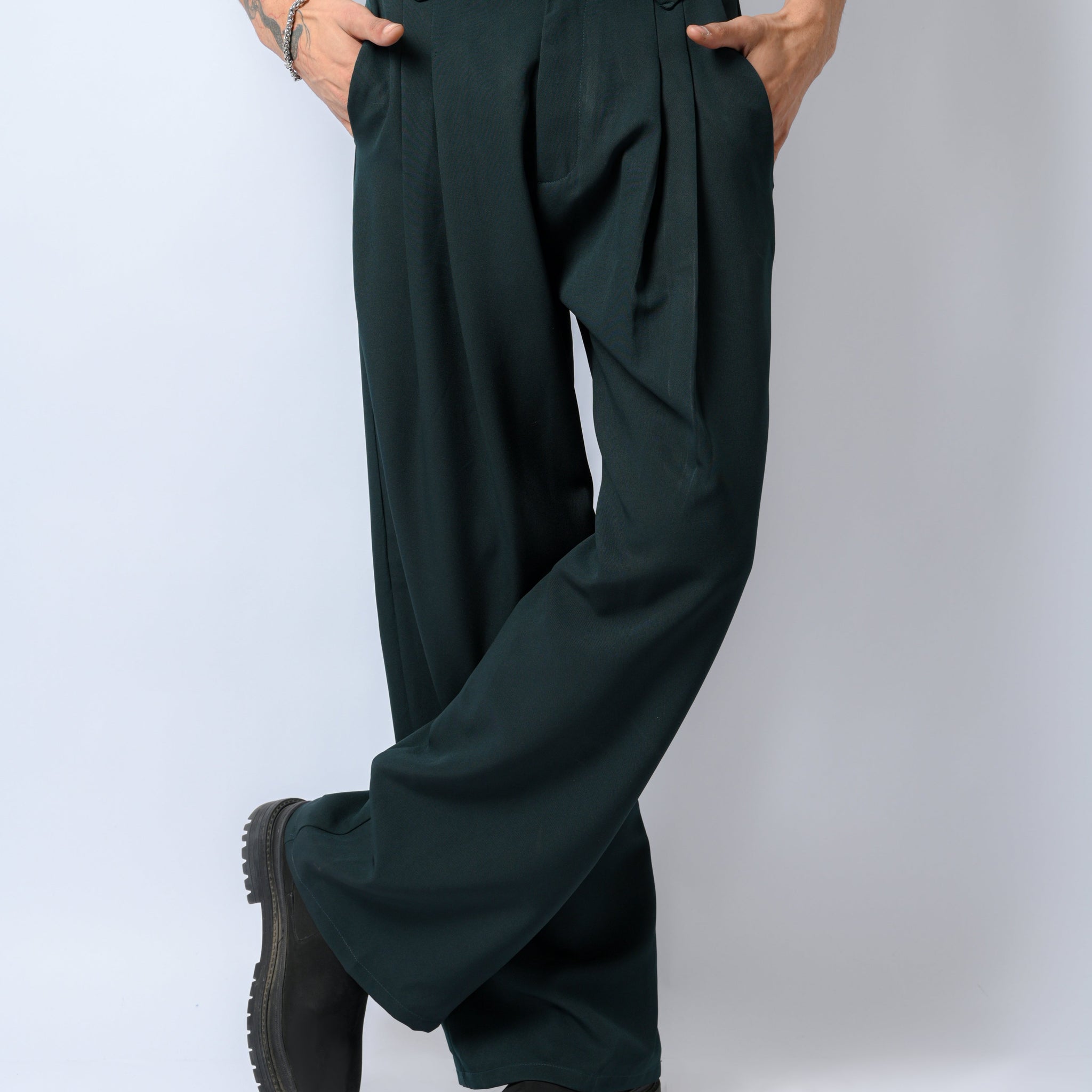 Korean trousers GREEN