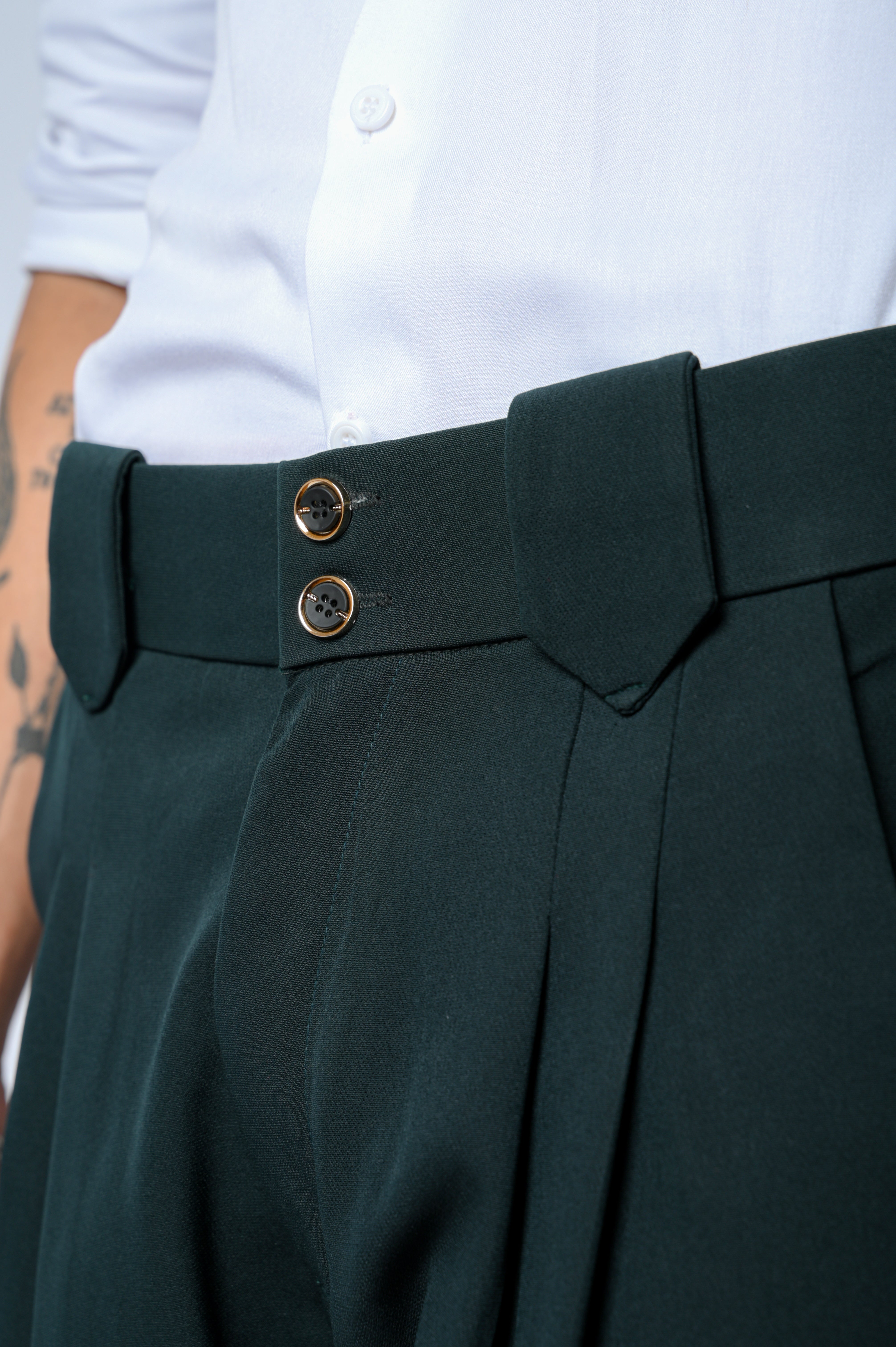 Korean trousers GREEN