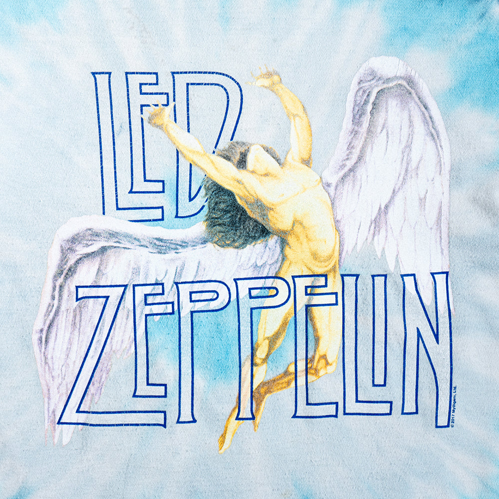 Led Zeppelin  S Tie Dye Band Logo T-shirt