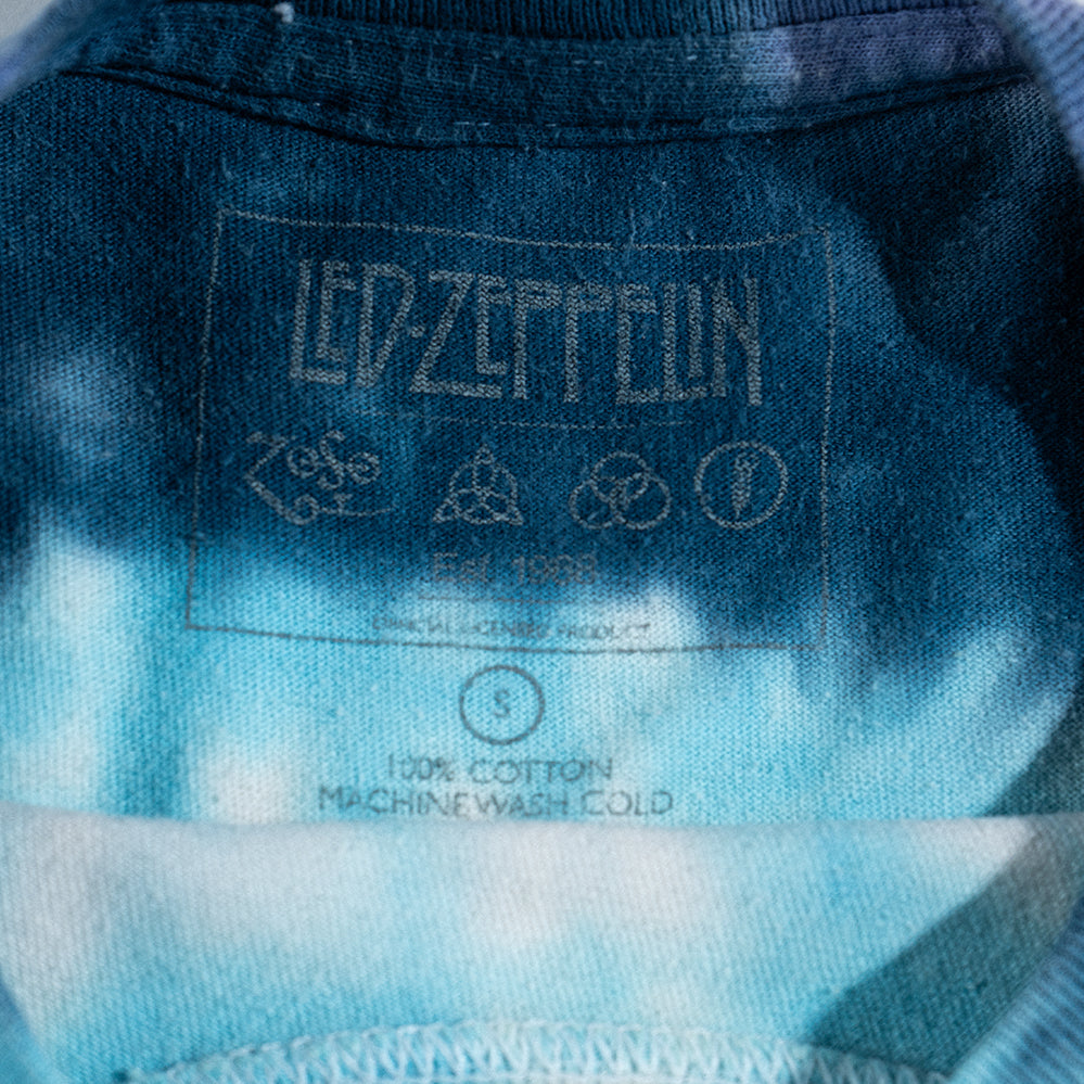 Led Zeppelin  S Tie Dye Band Logo T-shirt