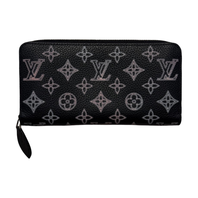 Louis Vuitton 1380-7 Long Wallet Navy