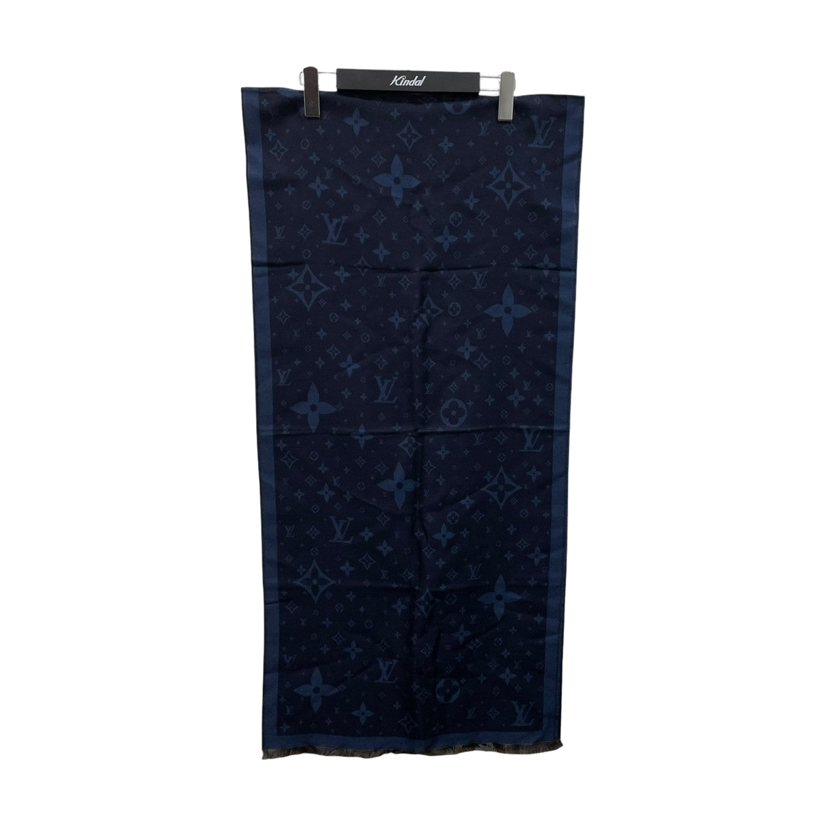 Louis Vuitton Etol Monogram Large Stole Navy - Pre-owned
