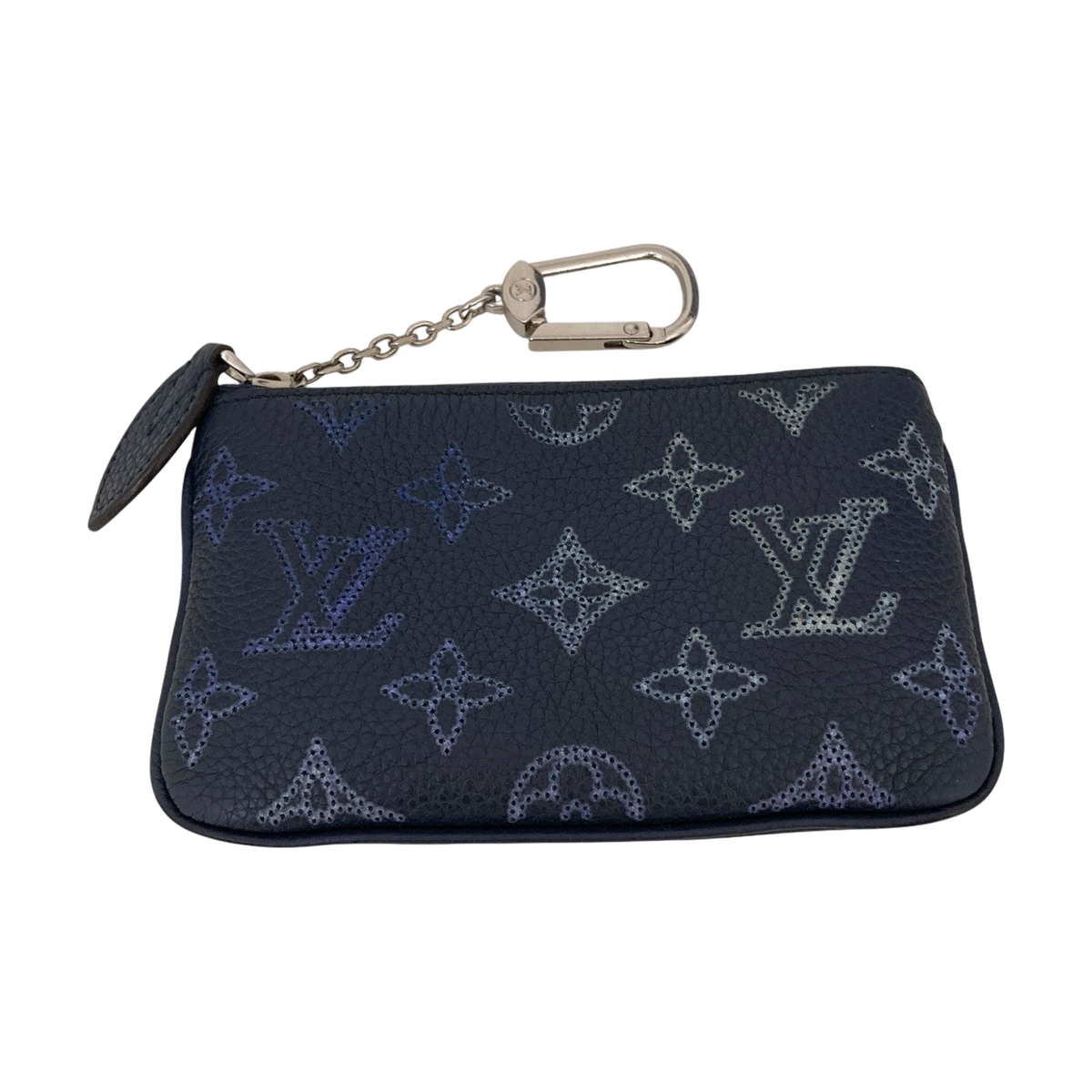 Louis Vuitton Mahina Pochette Cle Navy - Pre-owned