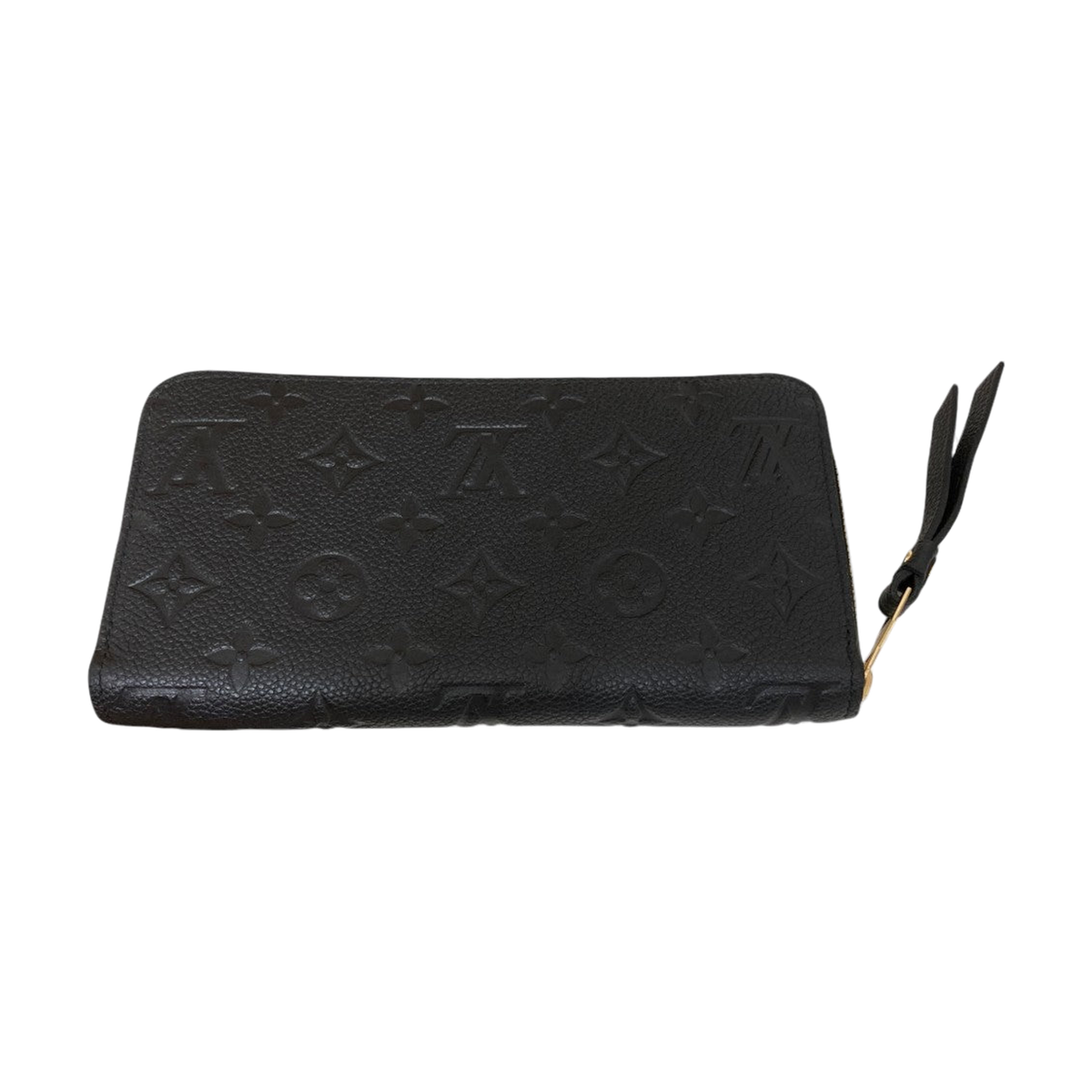 Louis Vuitton Monogram Empreinte Zippy Wallet Long Wallet Black - Pre-owned