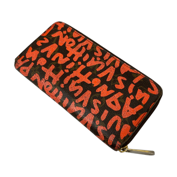 Louis Vuitton Monogram Graffiti Zippy Wallet