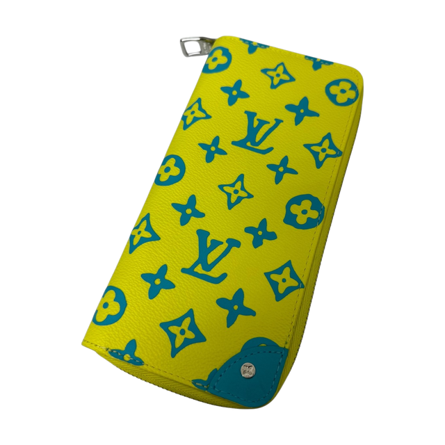 Louis Vuitton Monogram Round Zip Wallet Yellow - Pre-owned