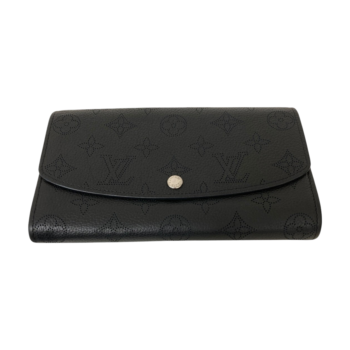 Louis Vuitton Portefeuille Iris Long Wallet Black - Pre-owned