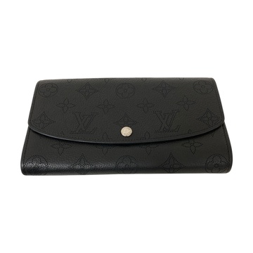 Louis Vuitton Portefeuille Iris Long Wallet Black - Pre-owned