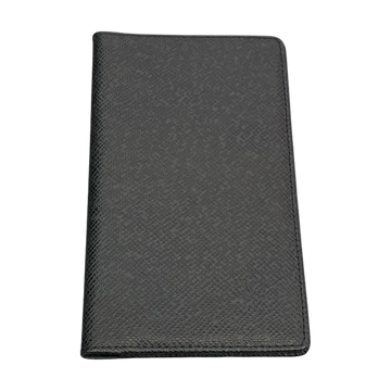 Louis Vuitton Taiga Agenda Posh Book Cover Black - Pre-owned