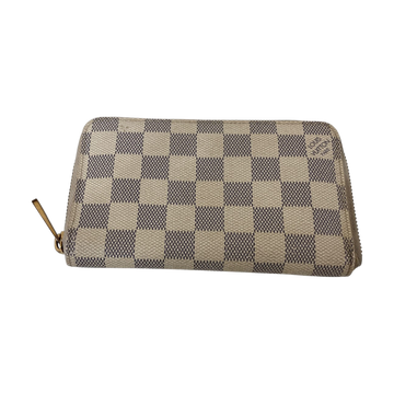 Louis Vuitton Zippy Wallet Compact Wallet White - Pre-owned