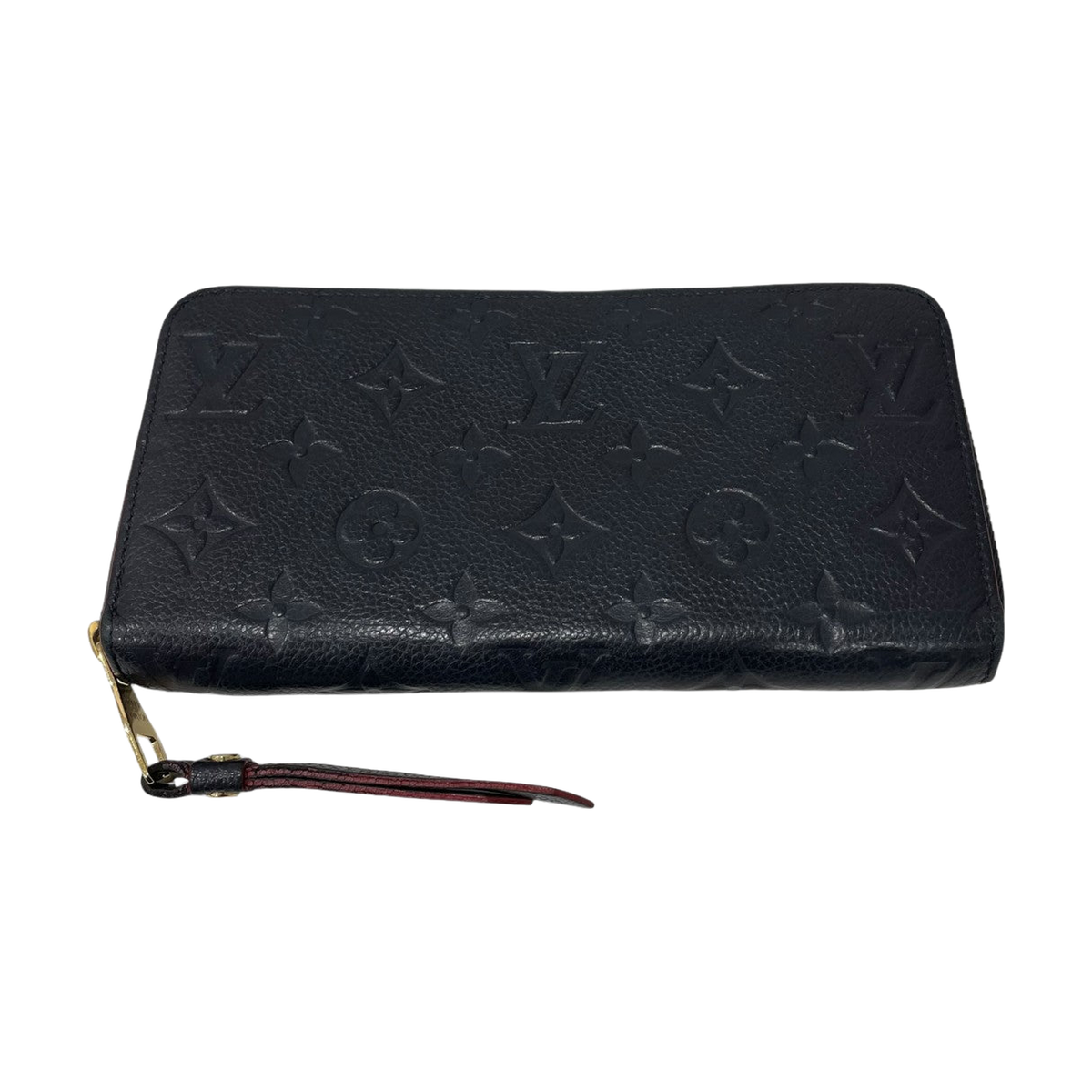 Louis Vuitton Zippy Wallet Long Wallet Navy - Pre-owned