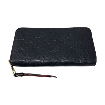 Louis Vuitton Zippy Wallet Long Wallet Navy - Pre-owned